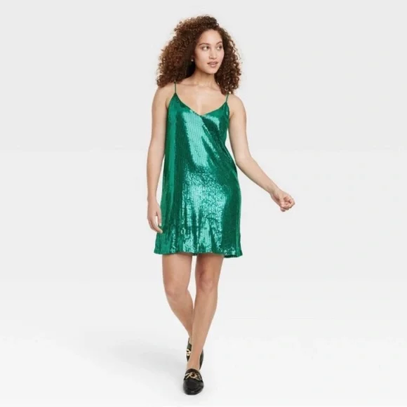 a new day | Dresses | A New Day Target Brand Sequin Slip Dress | Poshmark